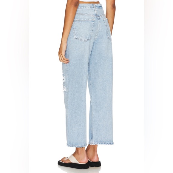 NWT CITIZENS OF HUMANITY - Pina Low Rise Baggy Crop in Cascade - Picture 3 of 4